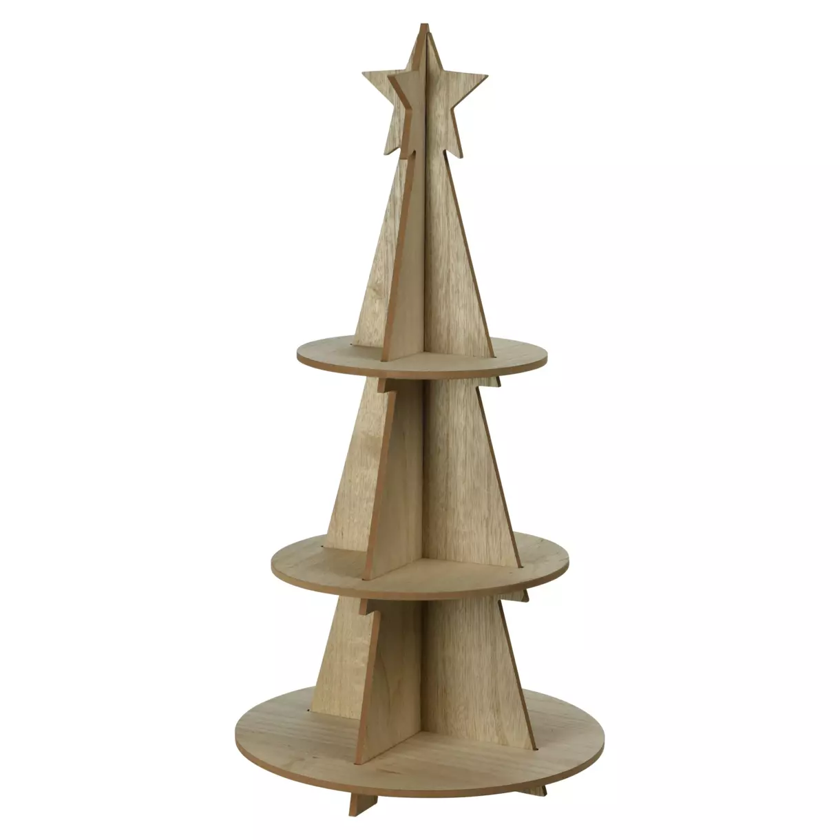 Sapin en bois Tornela H60 cm 1