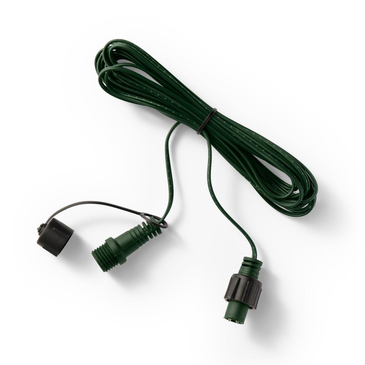 Groene verlengkabel voor LED lichtsnoer 5 m 2 lichtsnoer LED-systeem  Koppelbaar 1