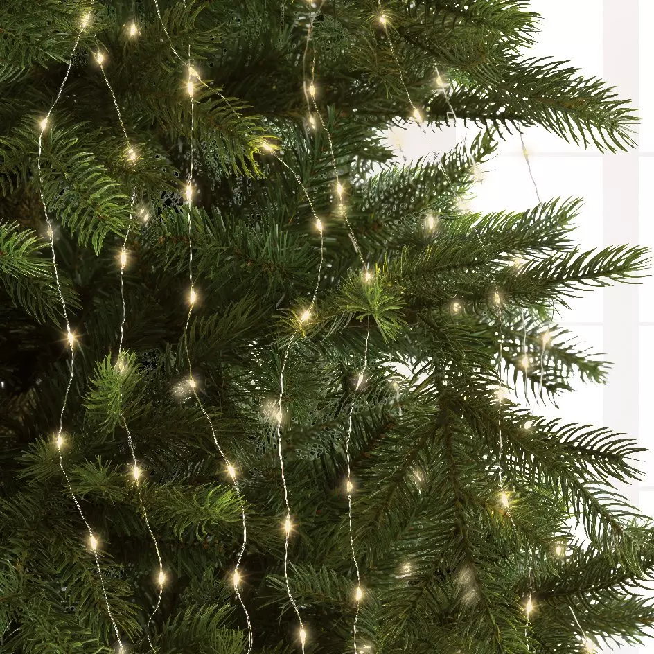 Ghirlanda luminosa Cluster Micro LED Bianco caldo 640 LED 1