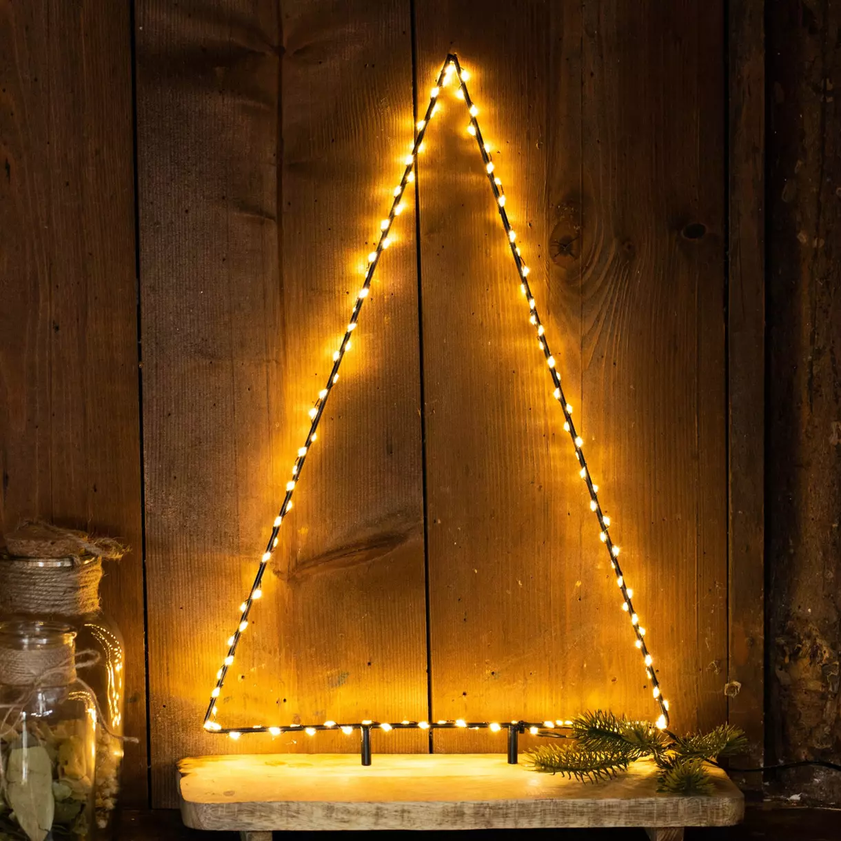 Verlichte kerstboom Epinéa Warm wit 110 LED's 1