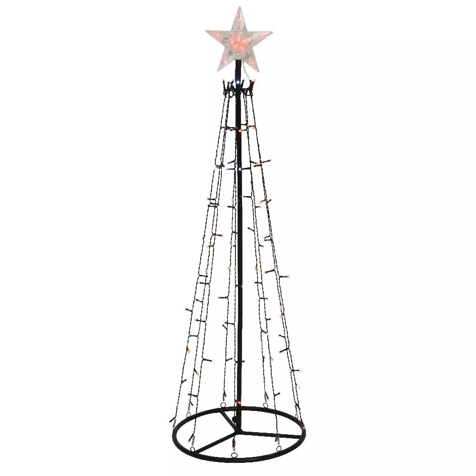 Cono luminoso luces bailarinas Multicolor 100 Micro LED 1