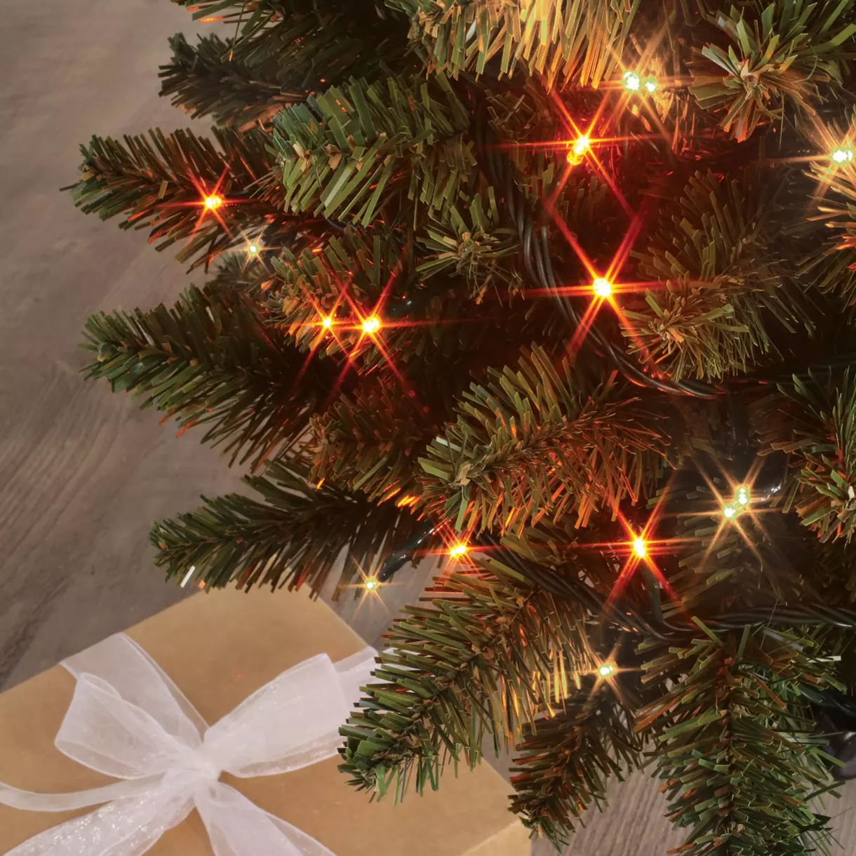Guirlande lumineuse Bicolore 8 m Blanc chaud et orange 128 LED 1