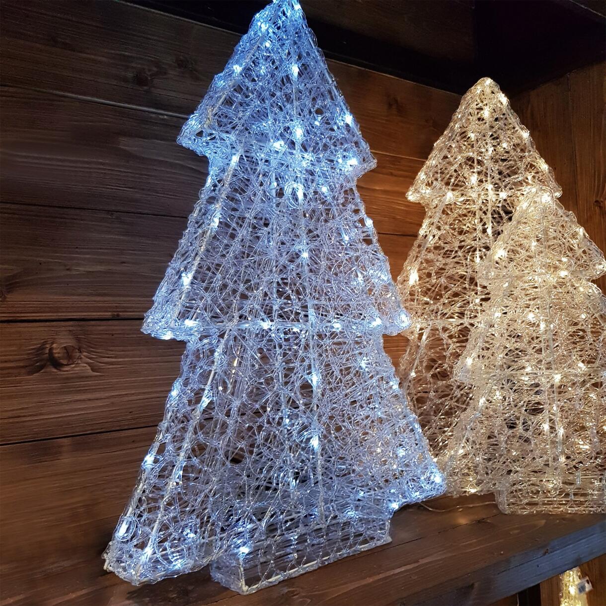 Verlichte kerstboom Arbolis Koud wit 60 LED's 1