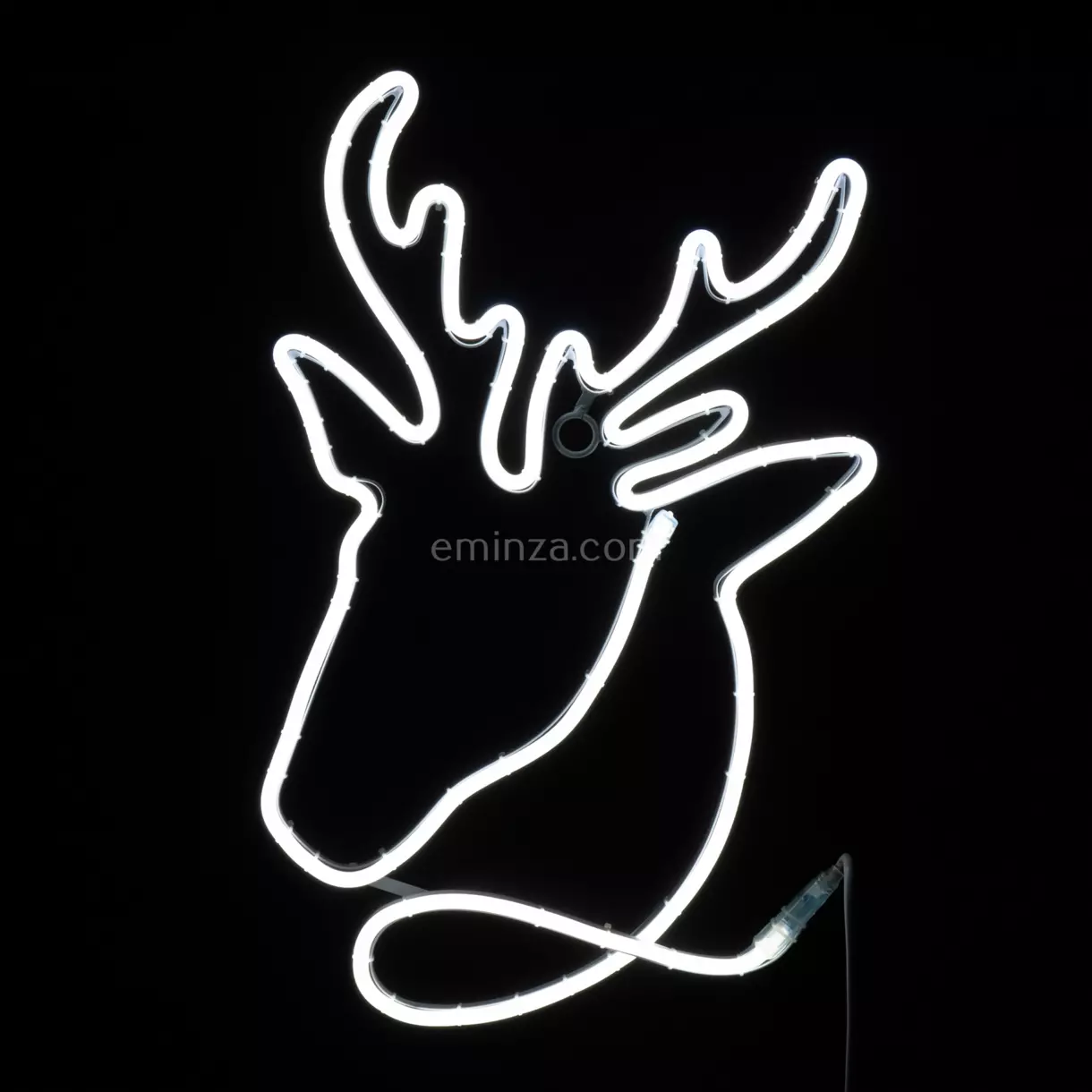 Renne lumineux  Blanc froid 384 LED 1
