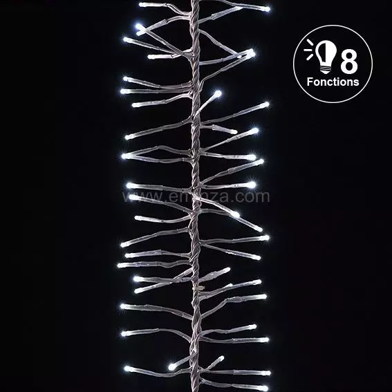 Cadena de luces 448 LEDs blanco cálido 3 m 1