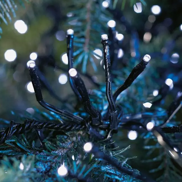 Luces de Navidad Durawise 6 m Blanco frío 600 LED Grappe CN 1