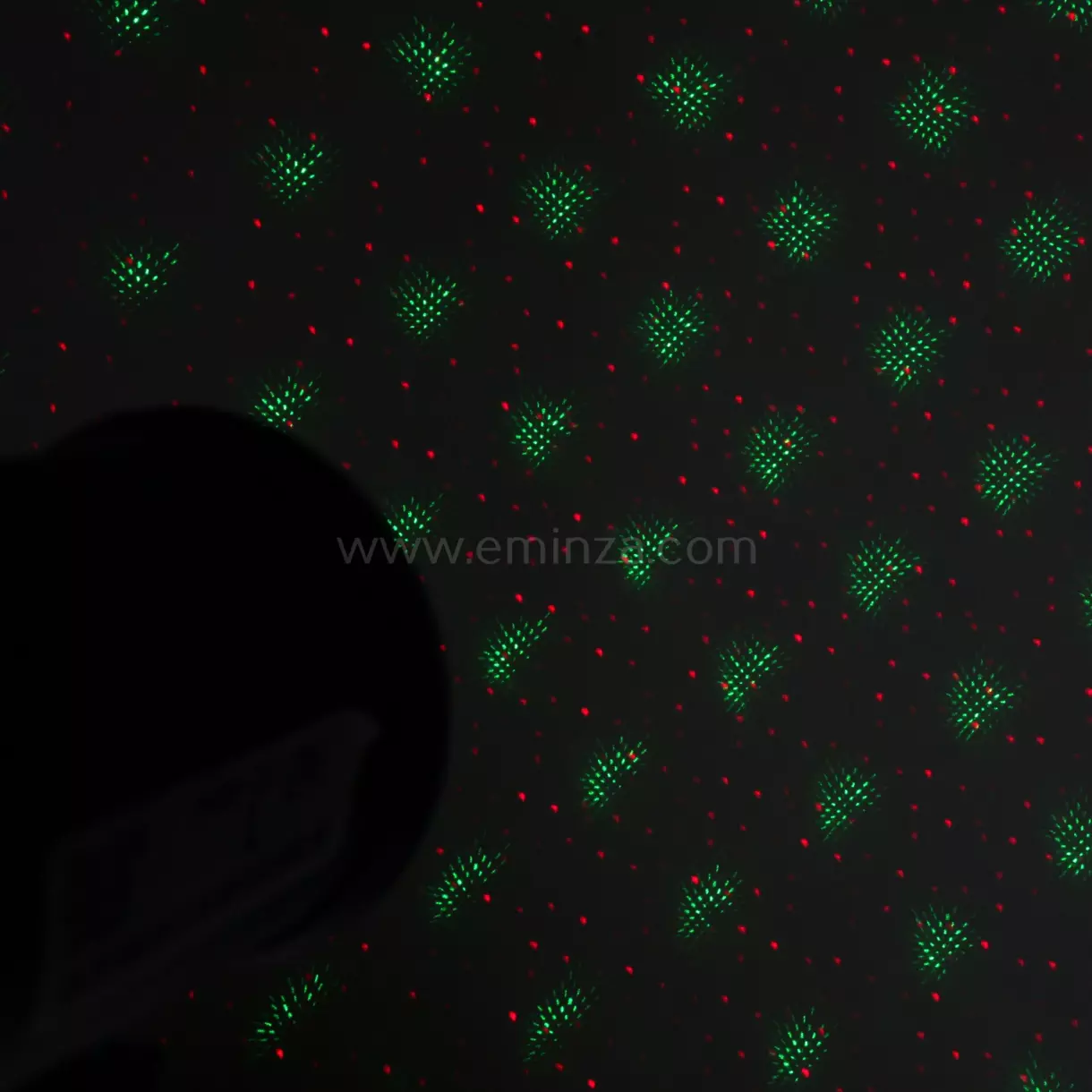 Projecteur  Glasgow avec télécommande Vert  1