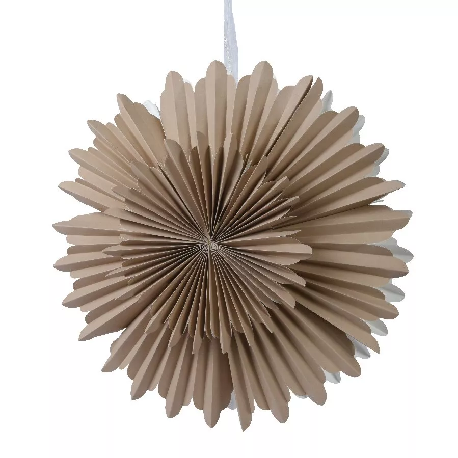 Suspension lumineuse Flocon étoilé Sable 2