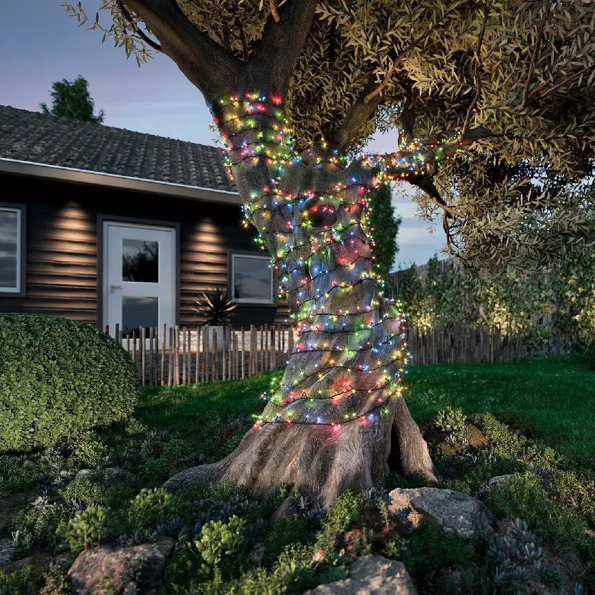 Guirlande lumineuse Solaire 16 m Multicolore 750 LED 1