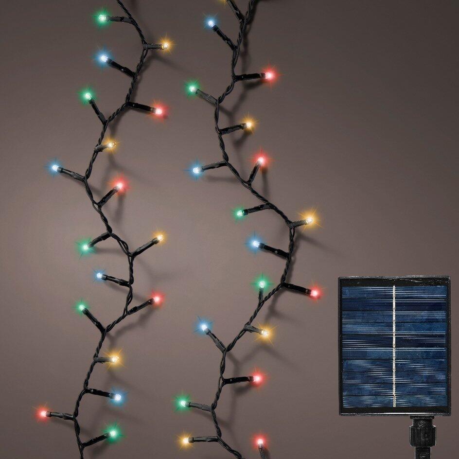 Luces de Navidad Solar  22,50 m Multicolor 1000 LED 1