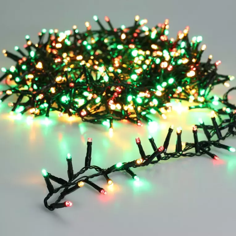 Luces de Navidad Lujo 8 m Multicolor 400 LED 1