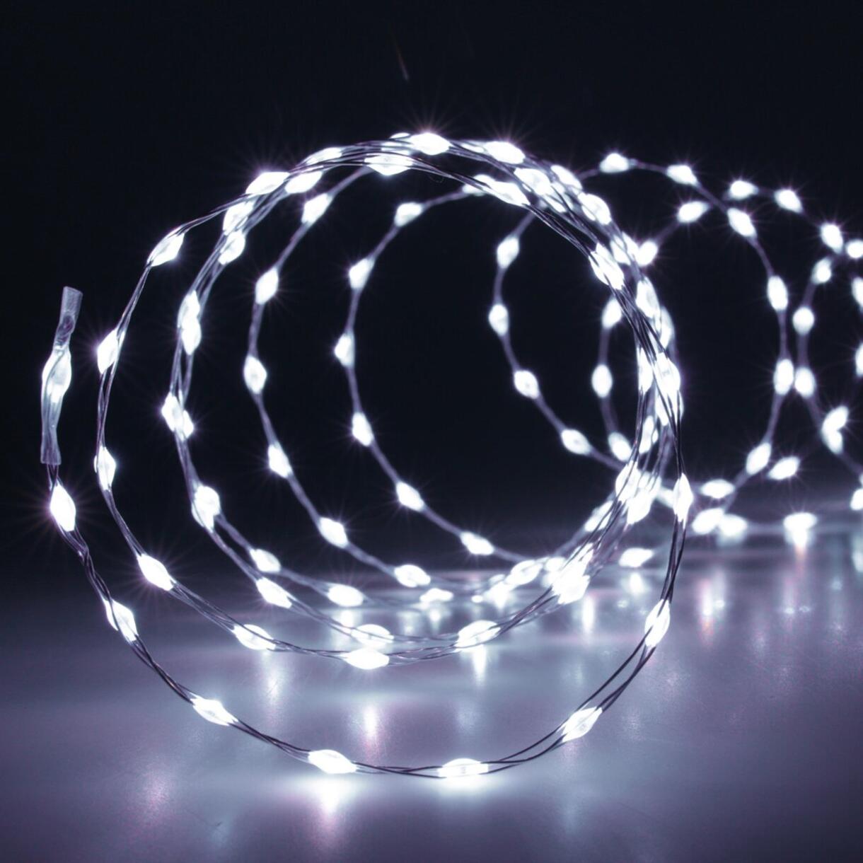 Ghirlanda luminosa Micro LED 12,09 m Bianco freddo 756 LED CA 1