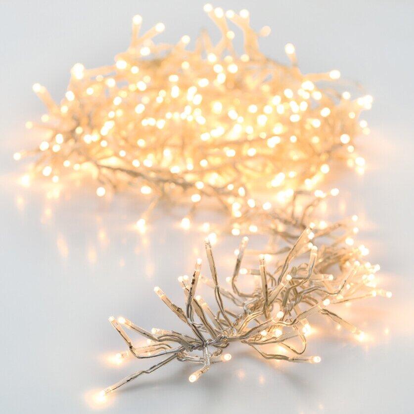 Luces de Navidad Boa 11 m Blanco cálido 1512 LED 1