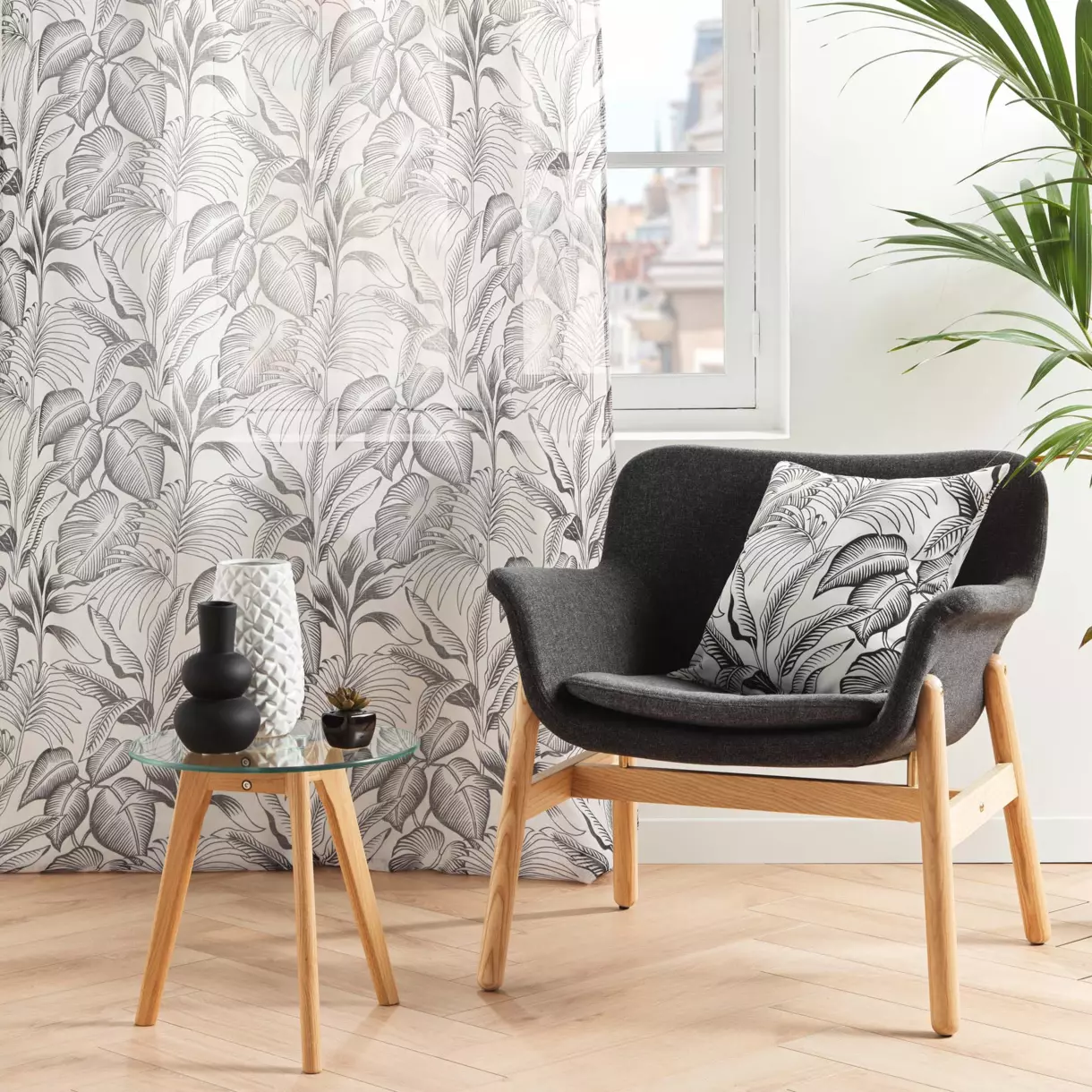 Visillo (140 x 280 cm) Cabana Crudo