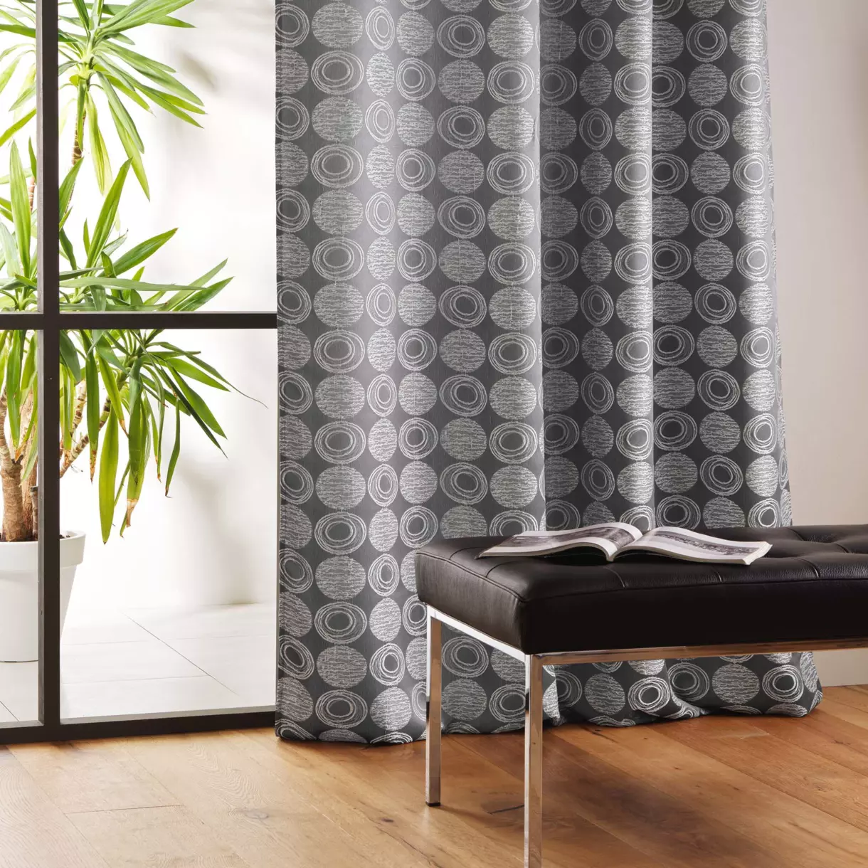 Rideau (140 x 260 cm) Caelia Gris