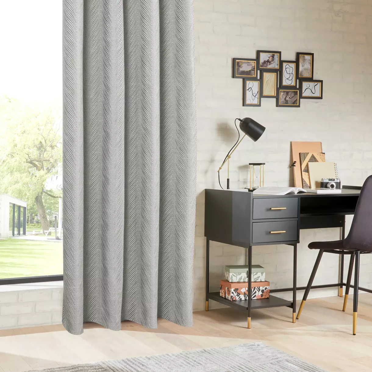 Rideau occultant (140 x 260 cm) Dana Beige
