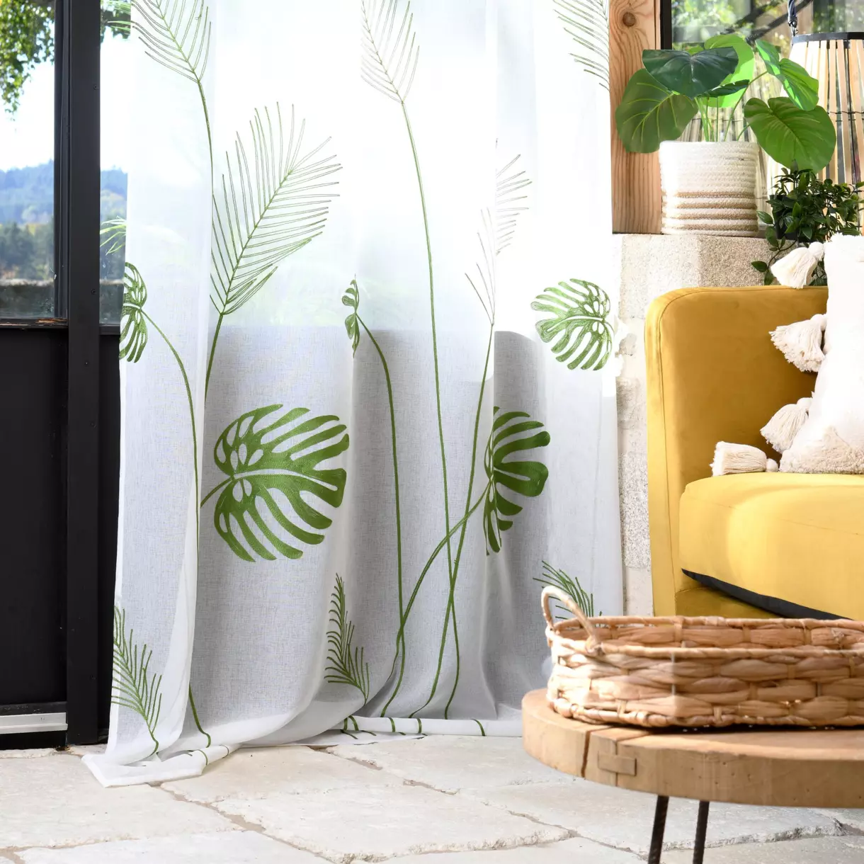 Visillo (140 x 260 cm) Taman Verde 1