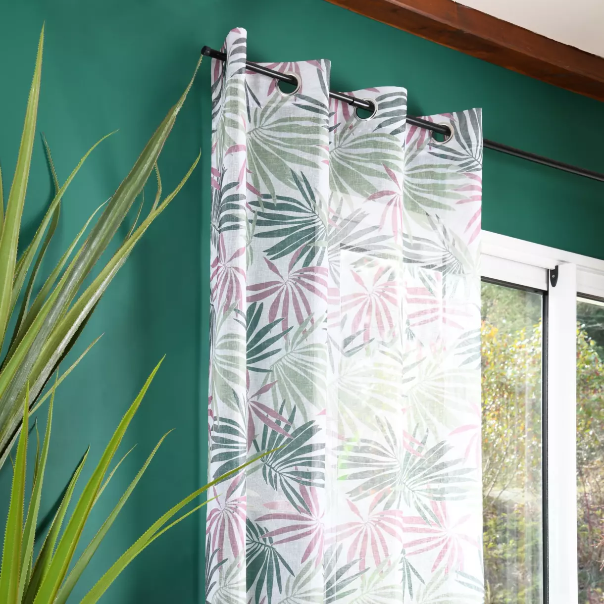 Visillo (140 x 260 cm) Milfolia Multicolor 1