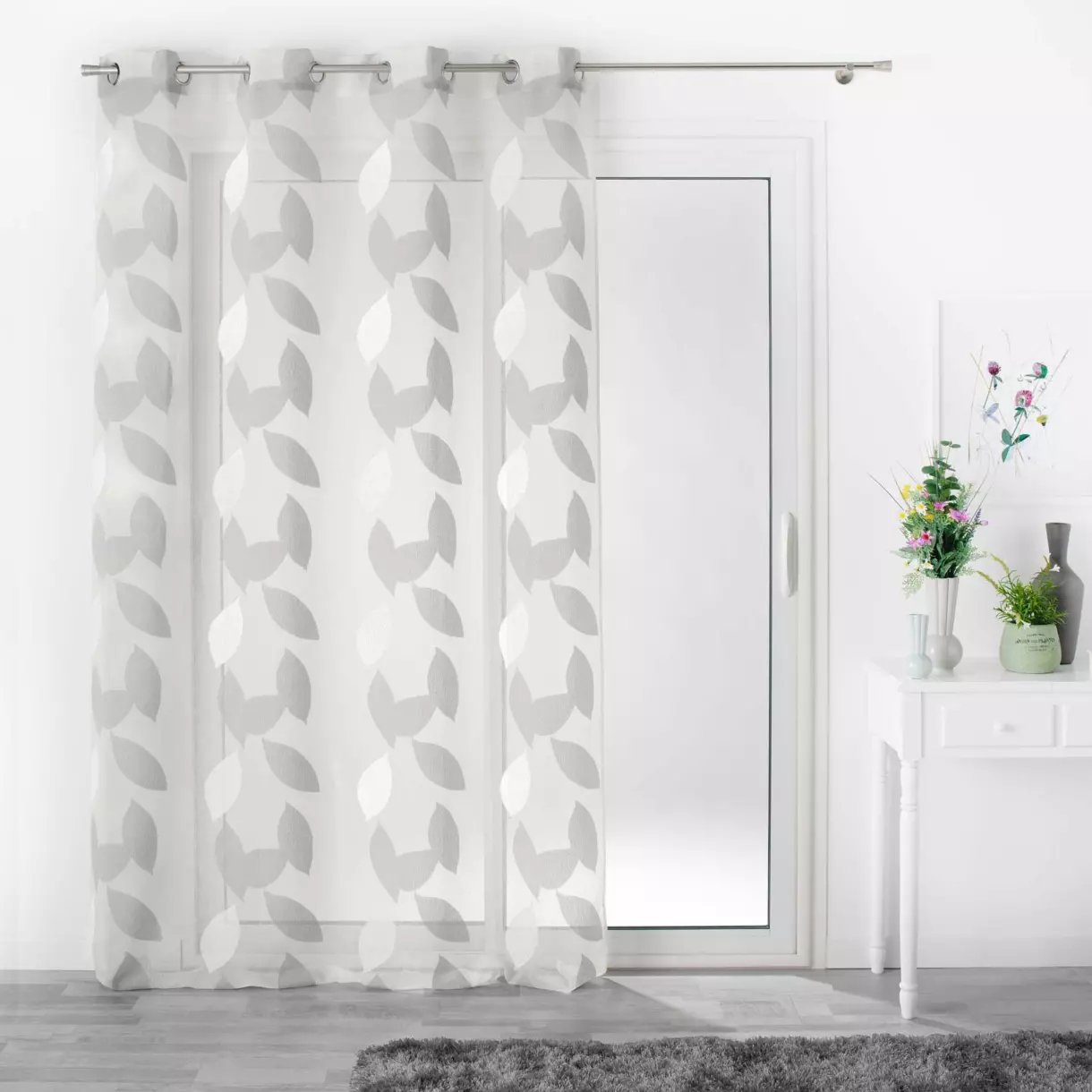 Visillo (140 x 240 cm) Lise Blanco 1