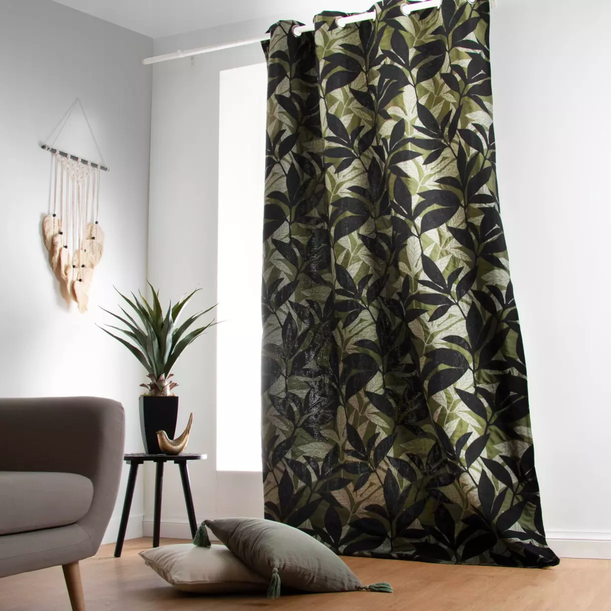 Rideau (140 x 240 cm) Korba Vert 1