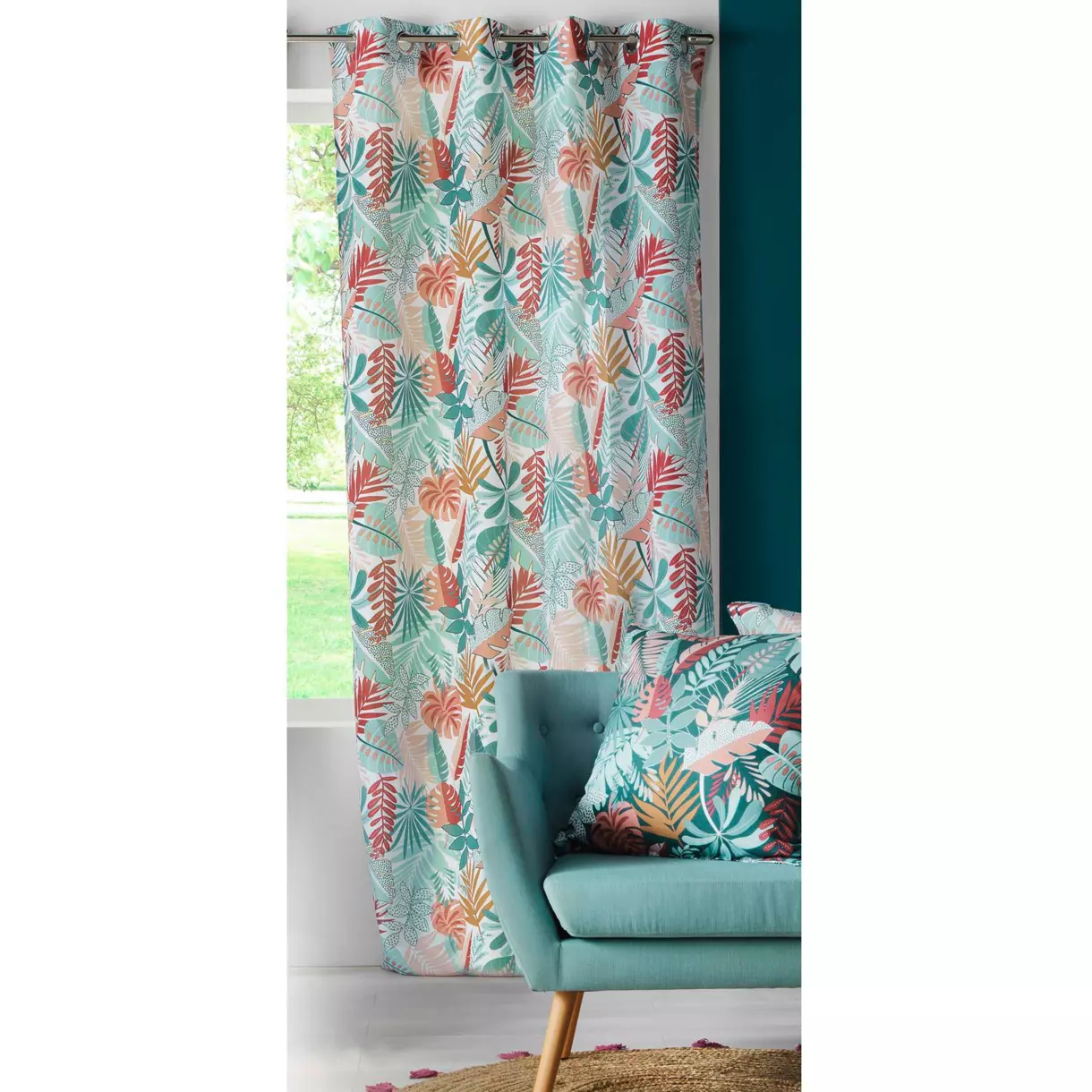 Rideau (140 x 260 cm) Jacala Blanc 1