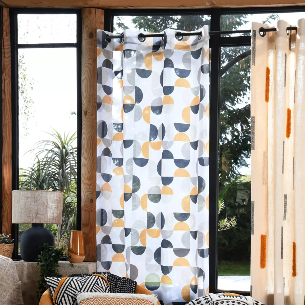 Visillo (140 x 260 cm) Beloha Multicolor 1