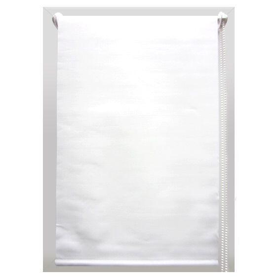 Store enrouleur occultant (60 x H180 cm) Uni Blanc 1