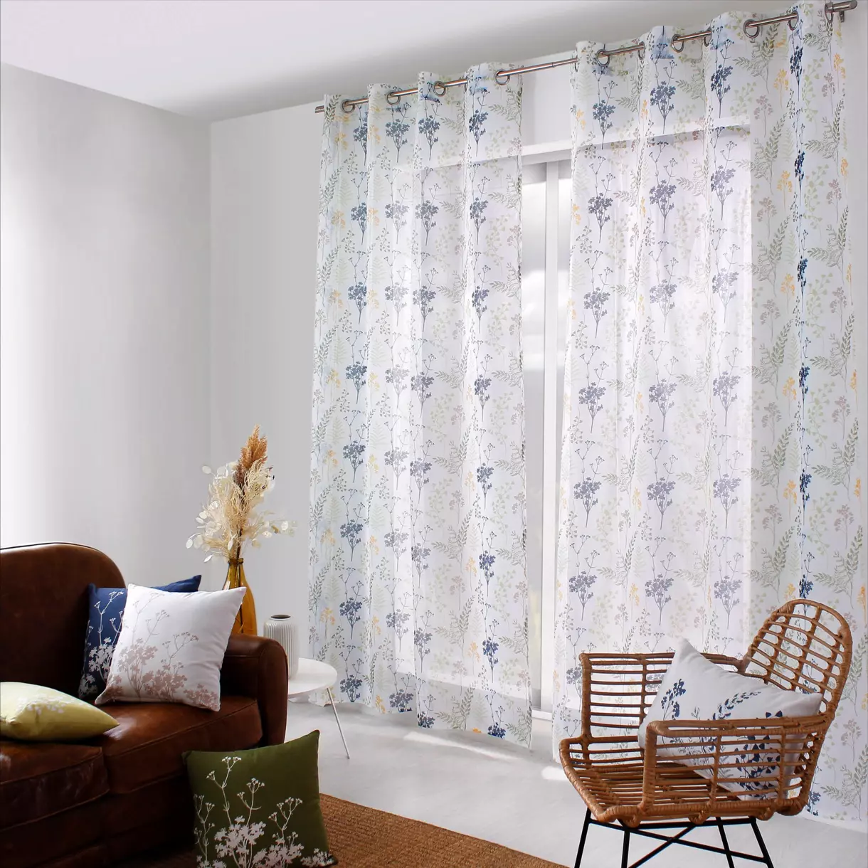 Visillo (140 x 240 cm) Herbier Multicolor 1