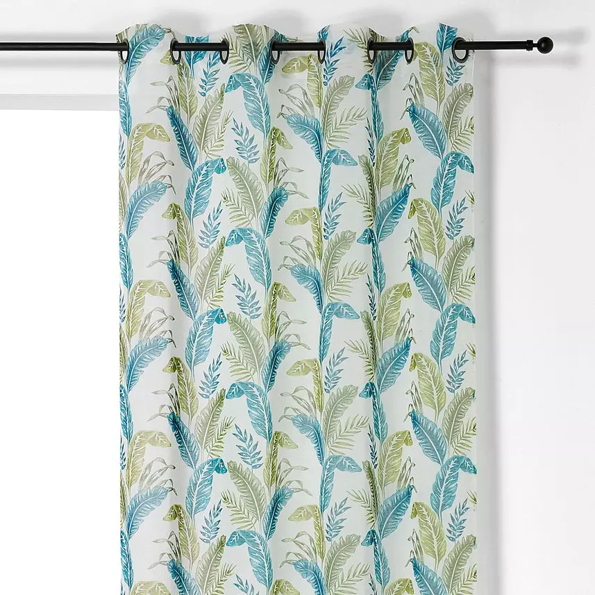 Voilage (140 x 280 cm) Flores Vert