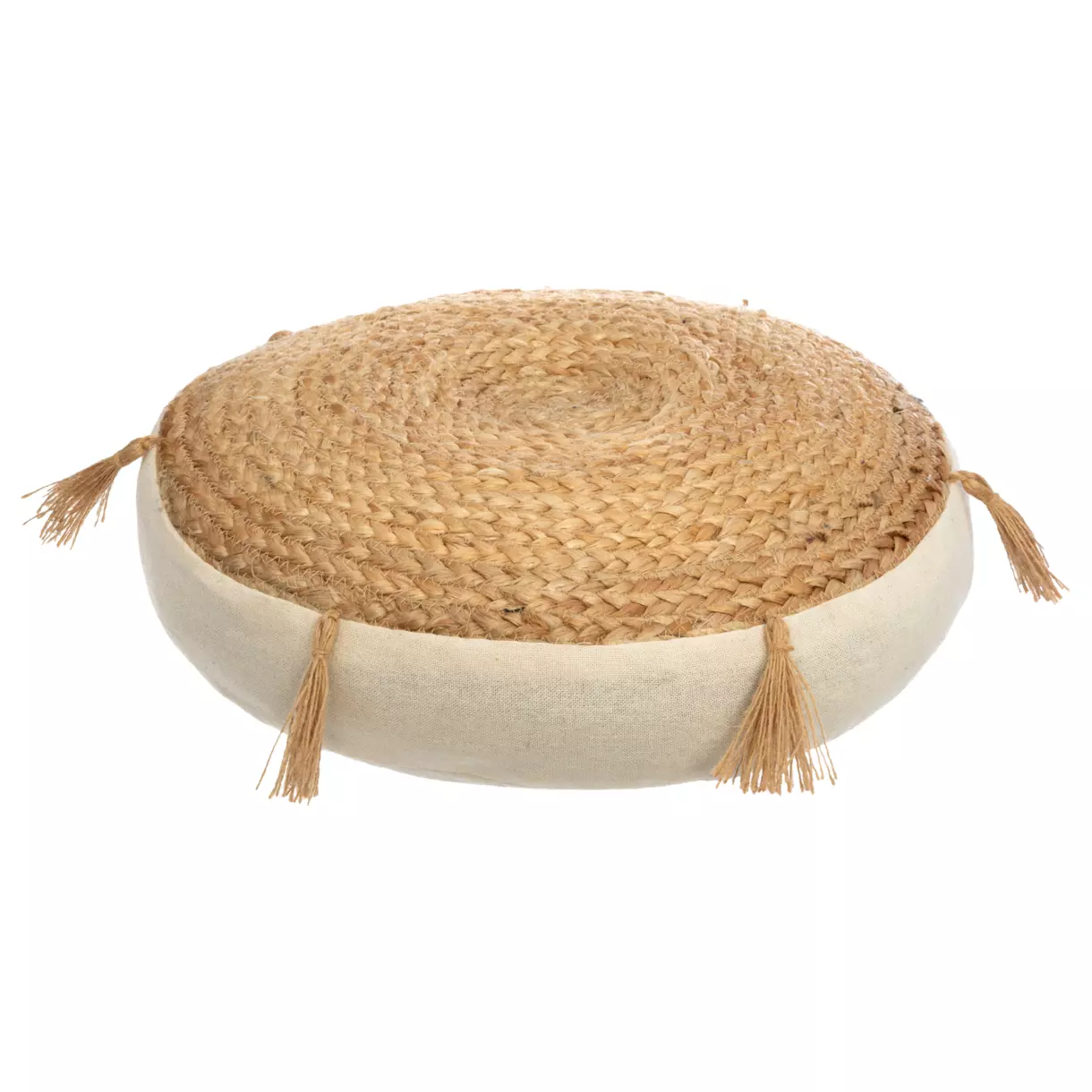 Coussin de sol (D38 cm) Ritual Beige 1