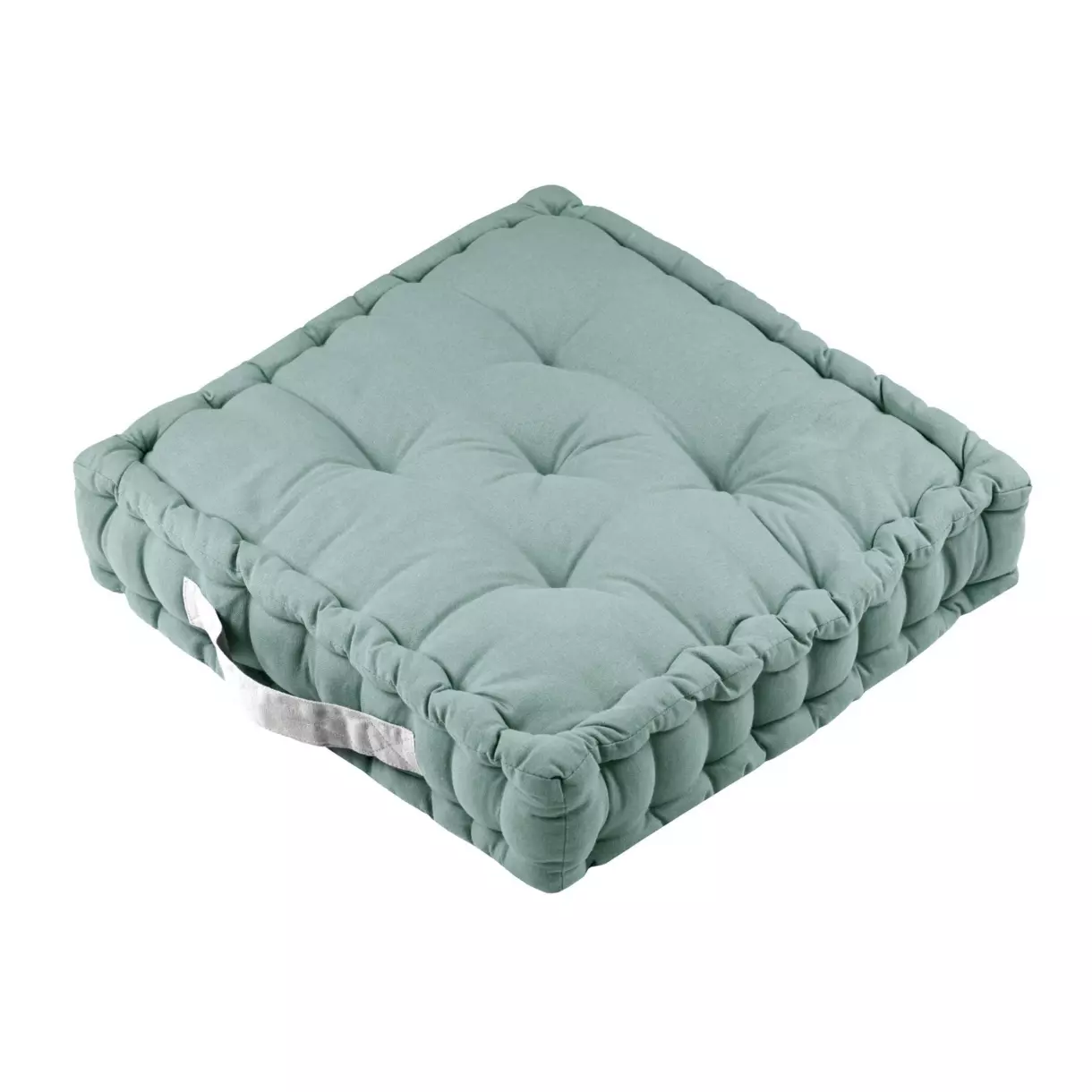 Coussin de sol (45 cm) Duo Vert jade 1