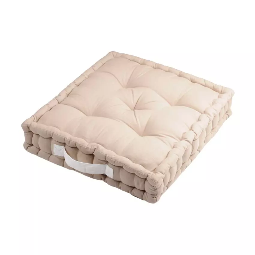 Coussin de sol (45 cm) Duo Beige 1