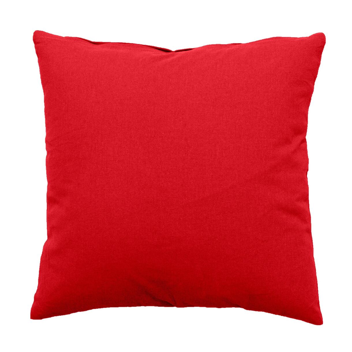 Coussin carré (40 cm) Etna Rouge 1