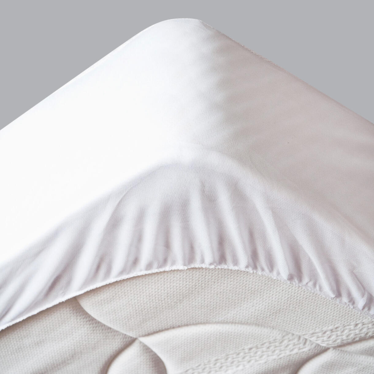Protector de colchón impermeable  (140 x 190 cm) Tricia Blanco 1