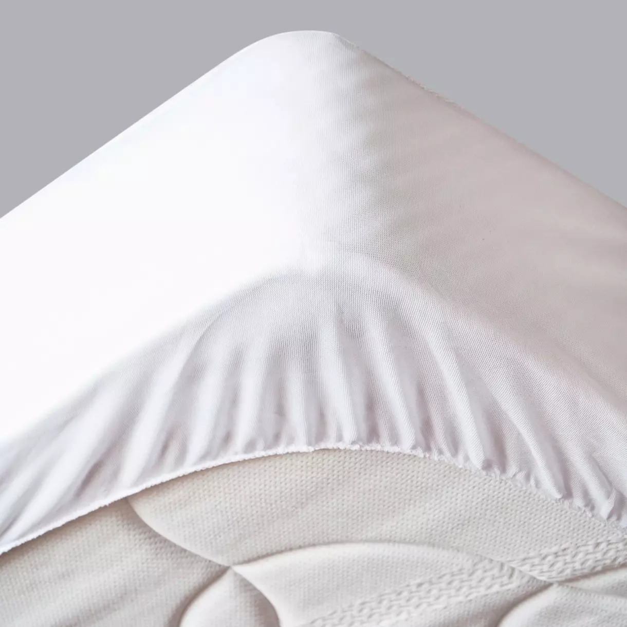 Protège-matelas imperméable (140 x 190 cm)  Tricia Blanc 1