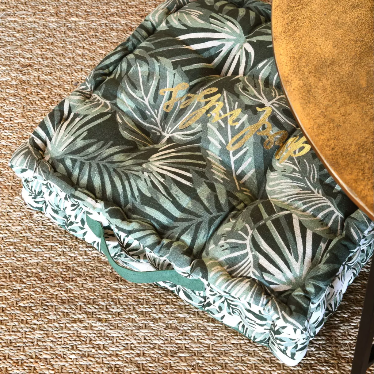 Coussin de sol (45 cm) Vibes Vert 1