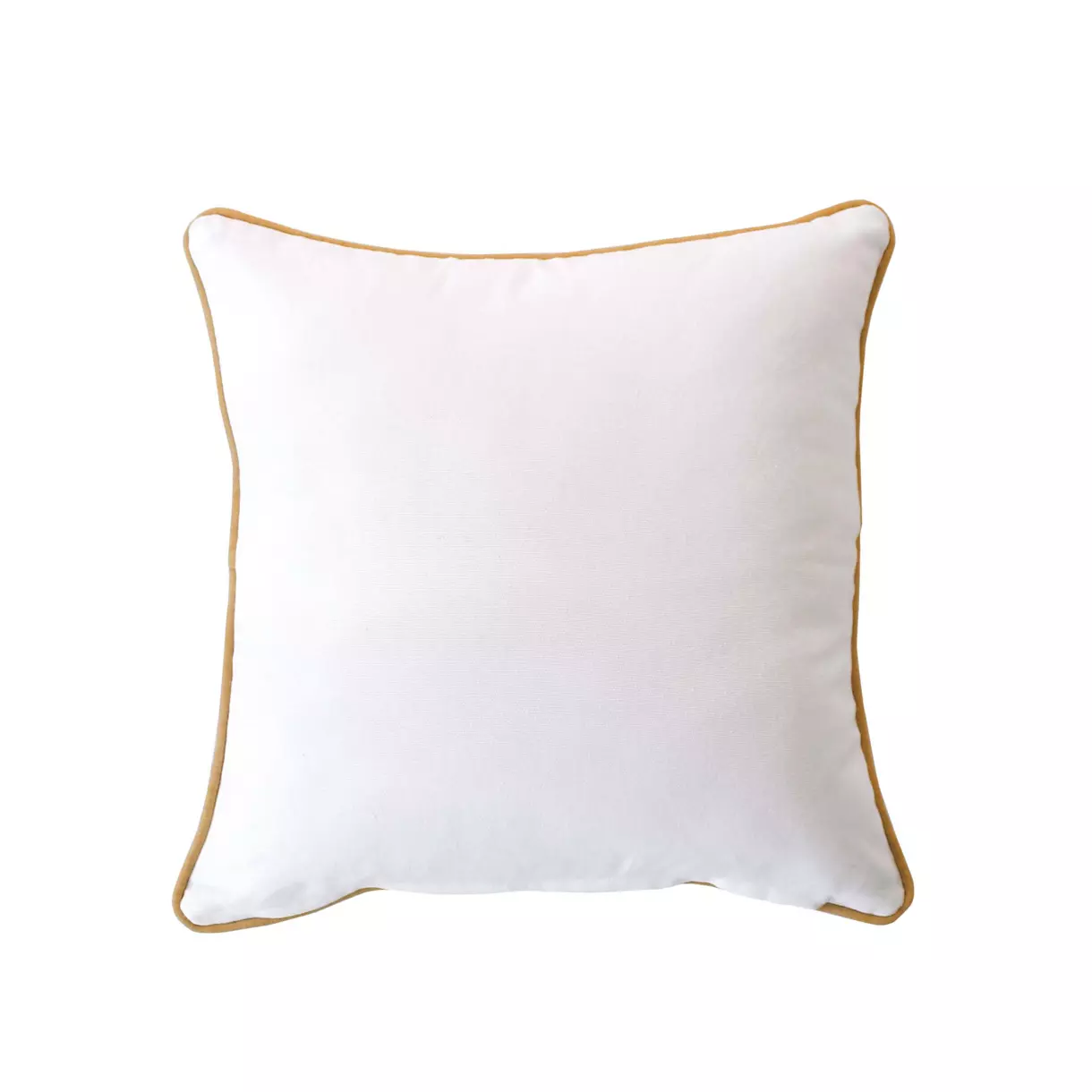 Coussin carré coton (40 cm) Ashley Blanc 6
