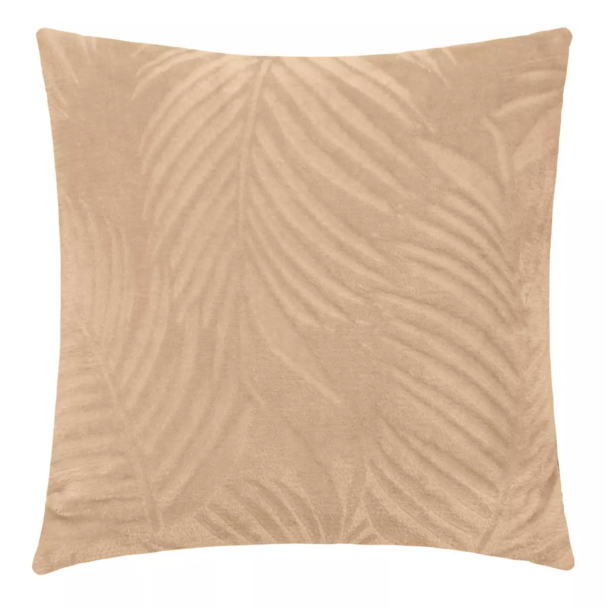 Coussin carré (40 cm) Zoa Jaune ocre