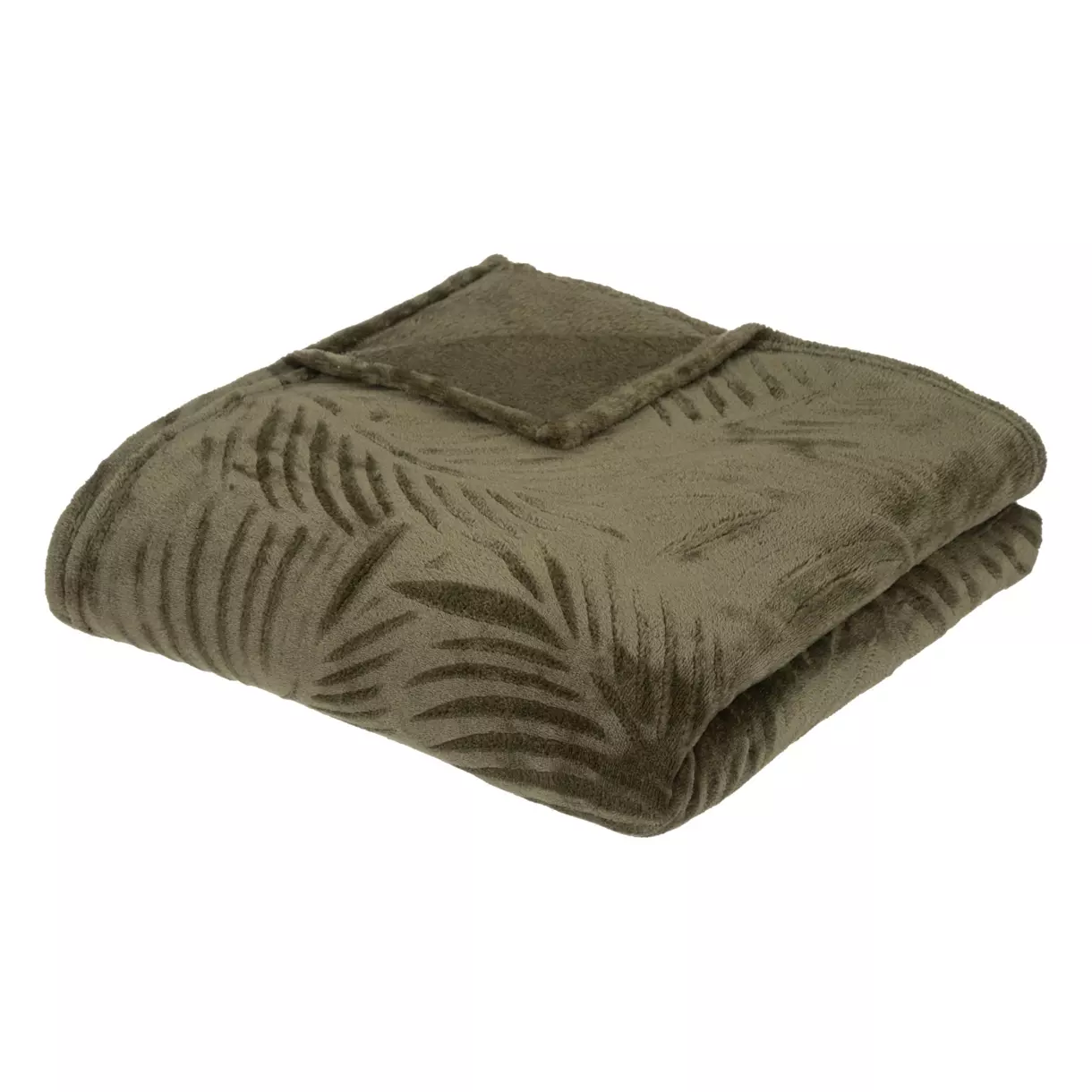 Plaid polaire (230 cm) Zoa Vert kaki
