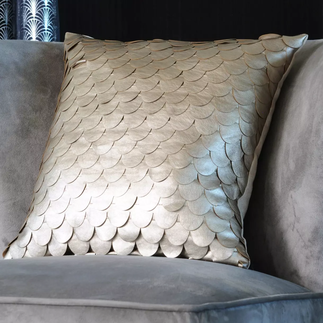 Sierkussen (40 cm) Gasbychic Goudkleurig 1