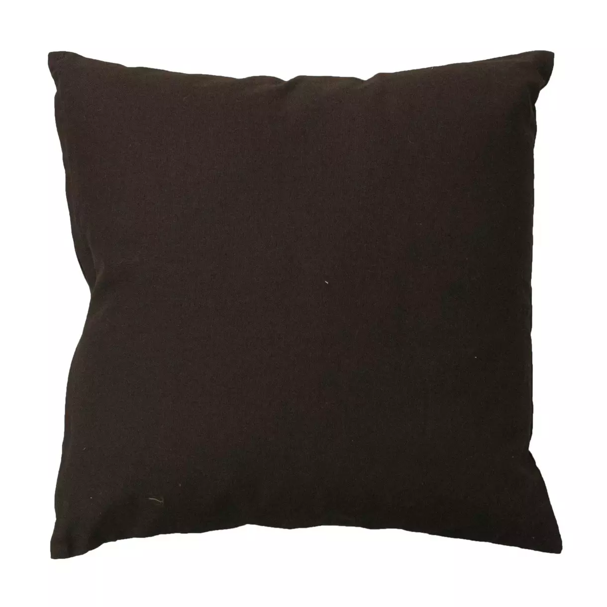 Coussin carré (60 cm) Etna Chocolat foncé 1