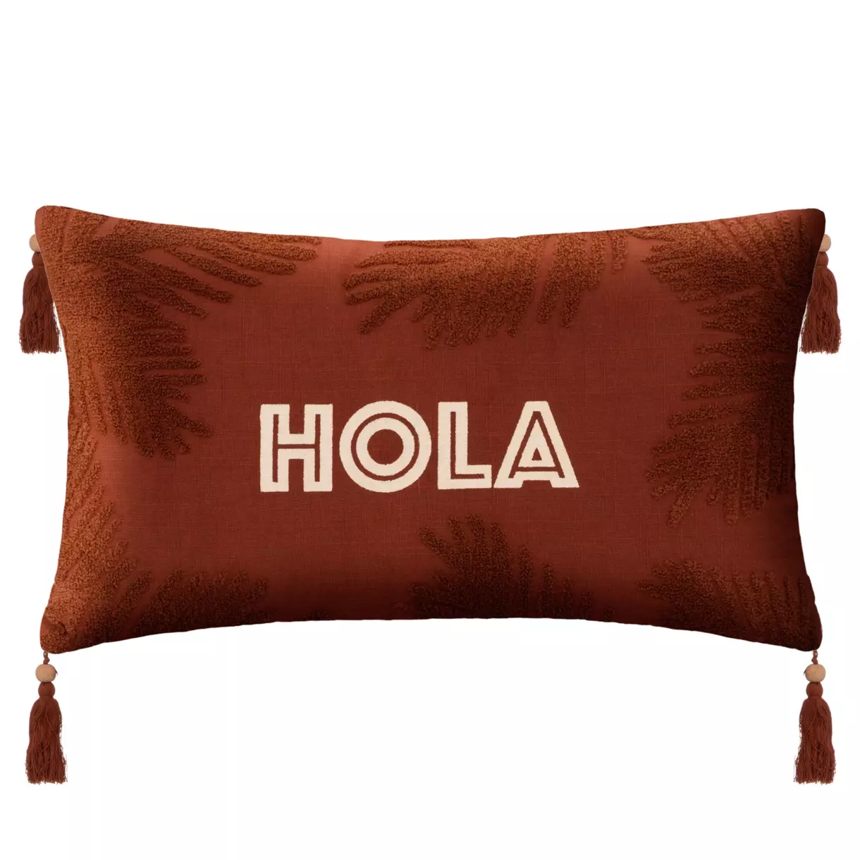 Coussin rectangulaire (58 cm) Alicante Terracotta 1