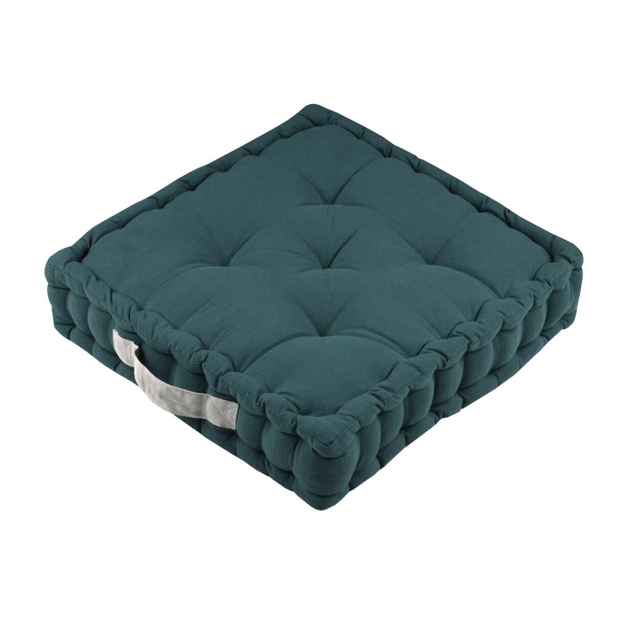 Cuscino da pavimento  (45 cm) Duo Blu verde 1