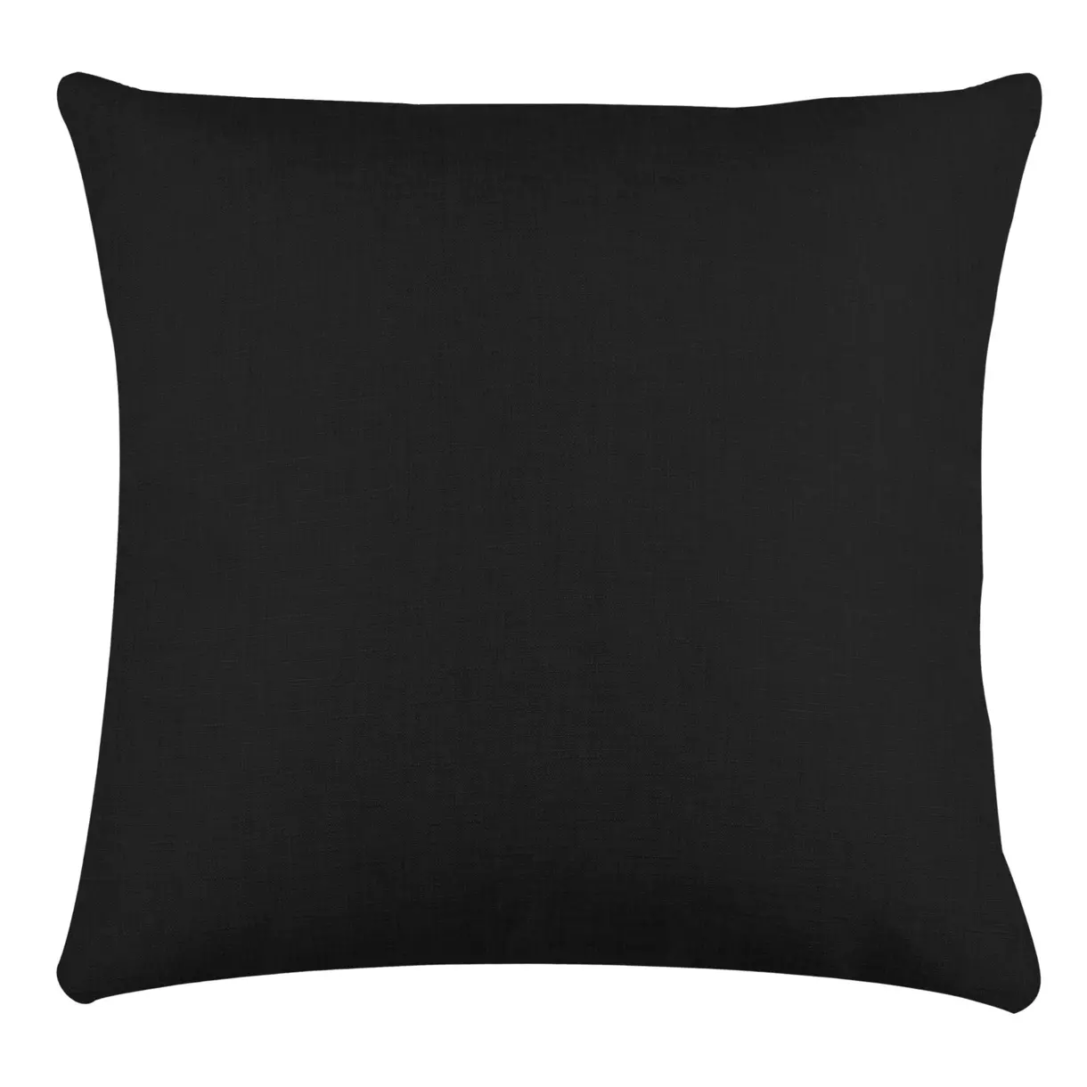 Coussin carré (50 cm) Béa Noir 1