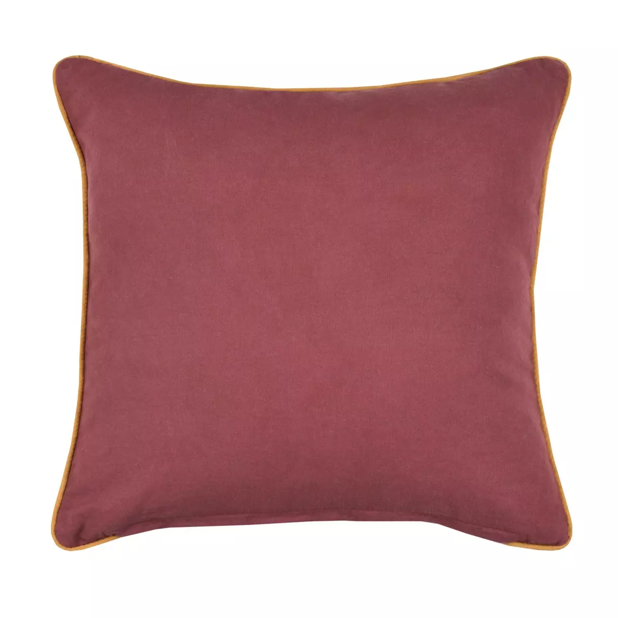 Coussin carré (40 cm) Curiosity Rouge grenache 6