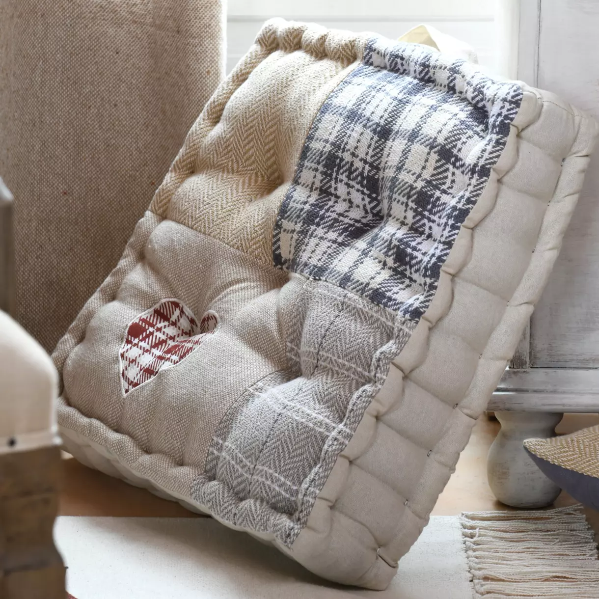 Coussin de sol (45 x 10 cm) Cornouailles Multicolore