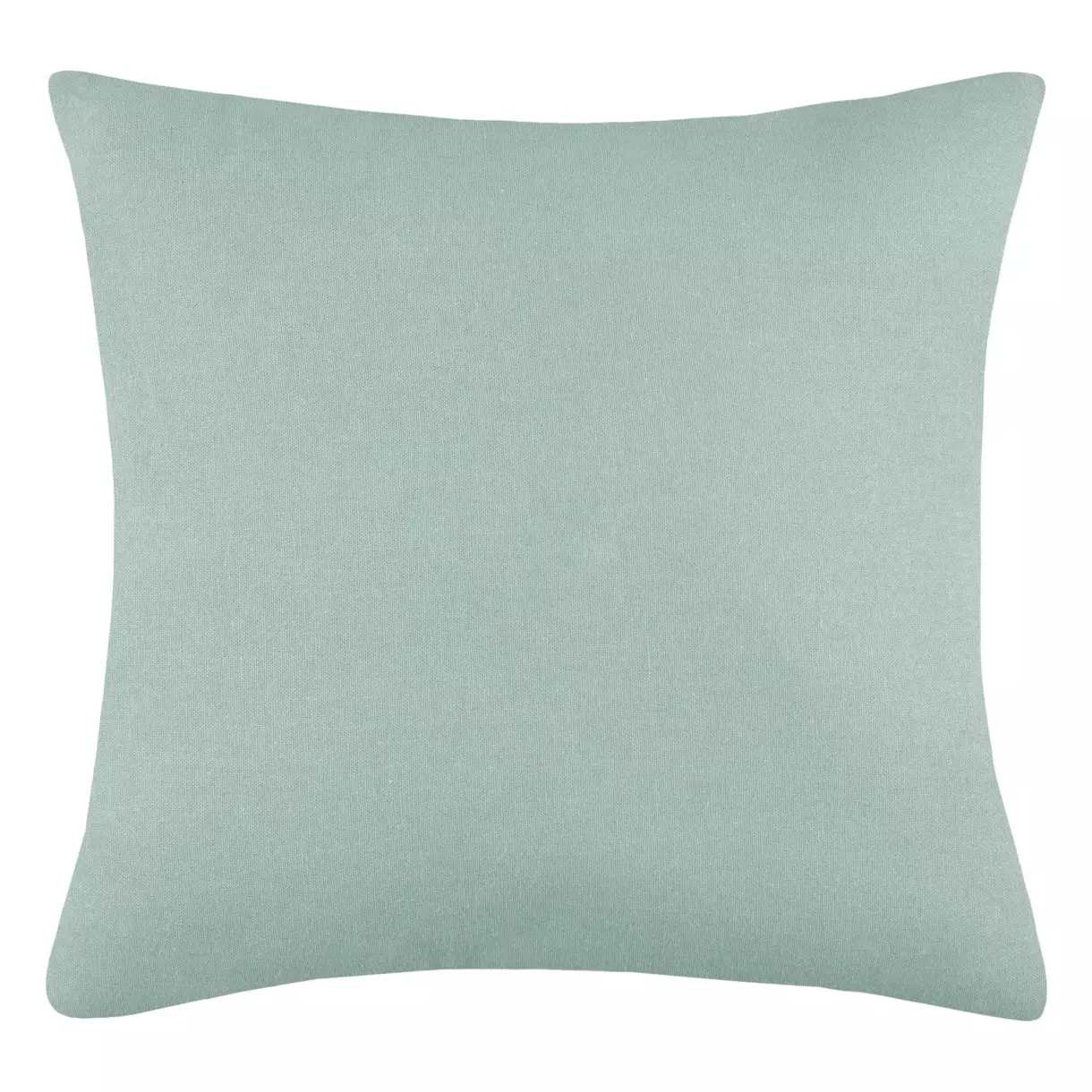 Coussin carré (40 cm) Duo Vert jade 1