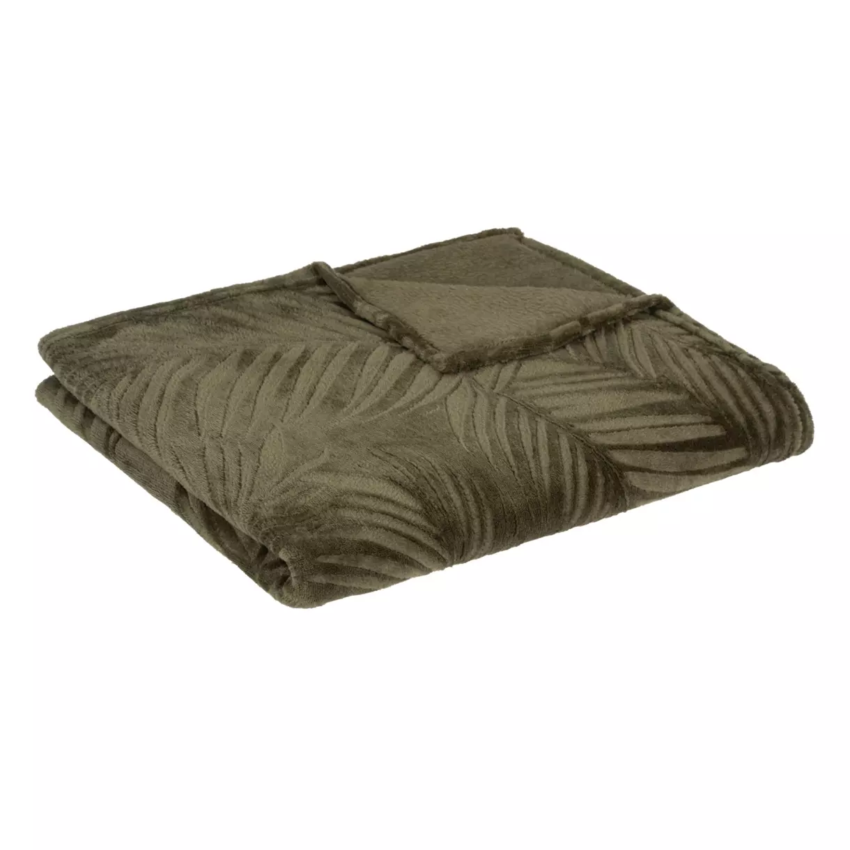 Plaid polaire (150 cm) Zoa Vert kaki