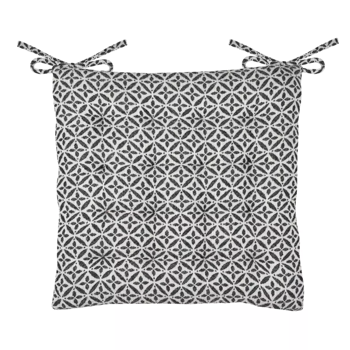 Coussin de chaise carré Princeton Gris ardoise 1