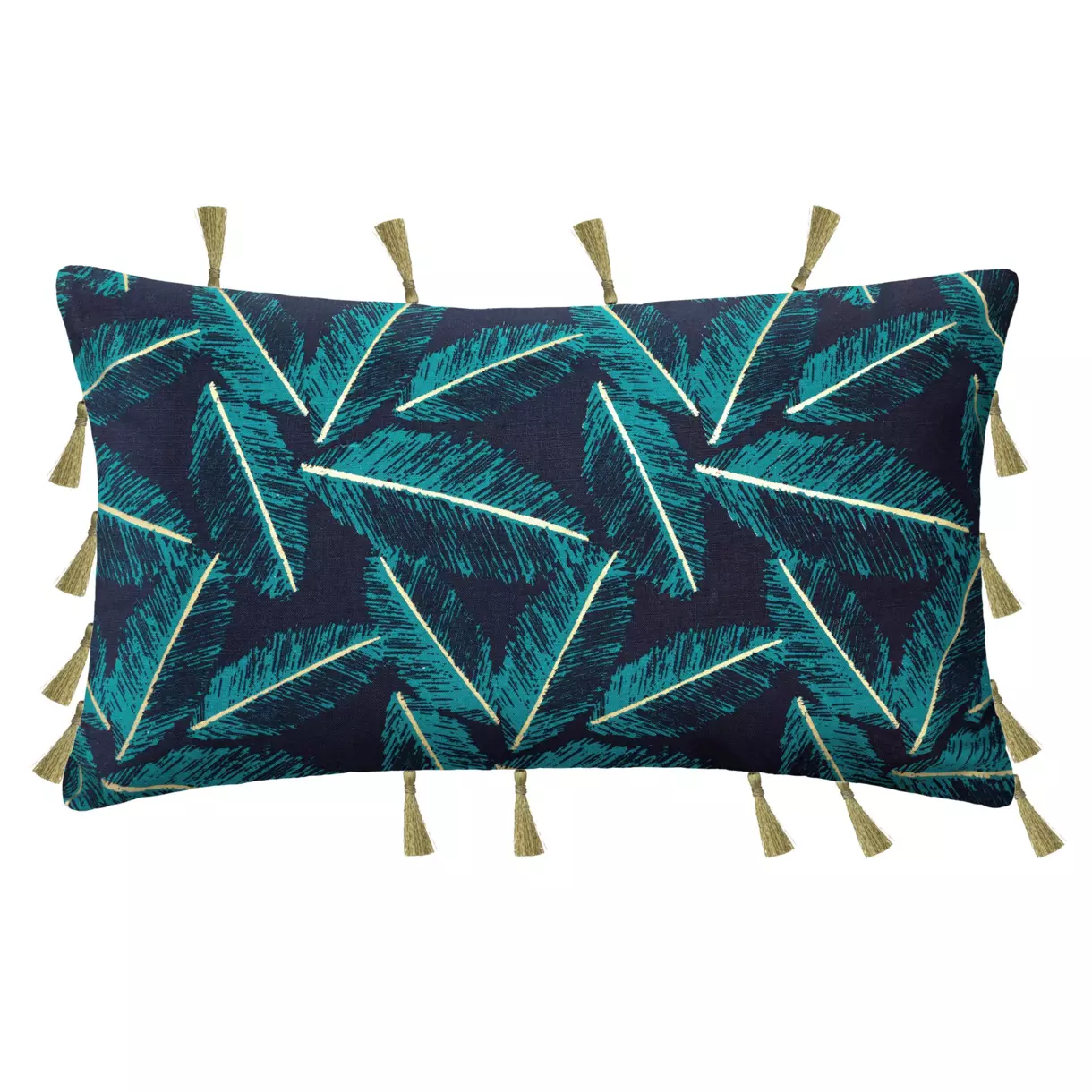 Funda de cojín rectangular (50 cm) Ama Azul pato 1